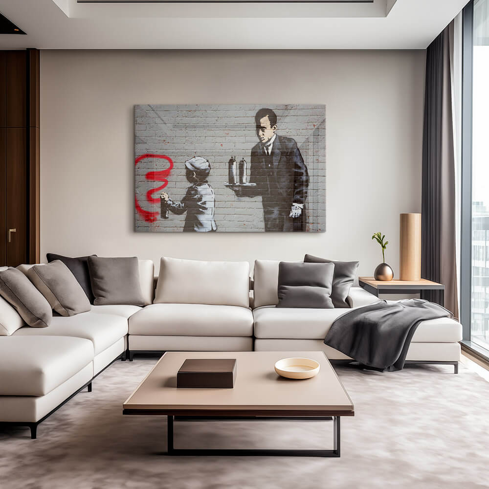 The Waiter from the Street – Glass