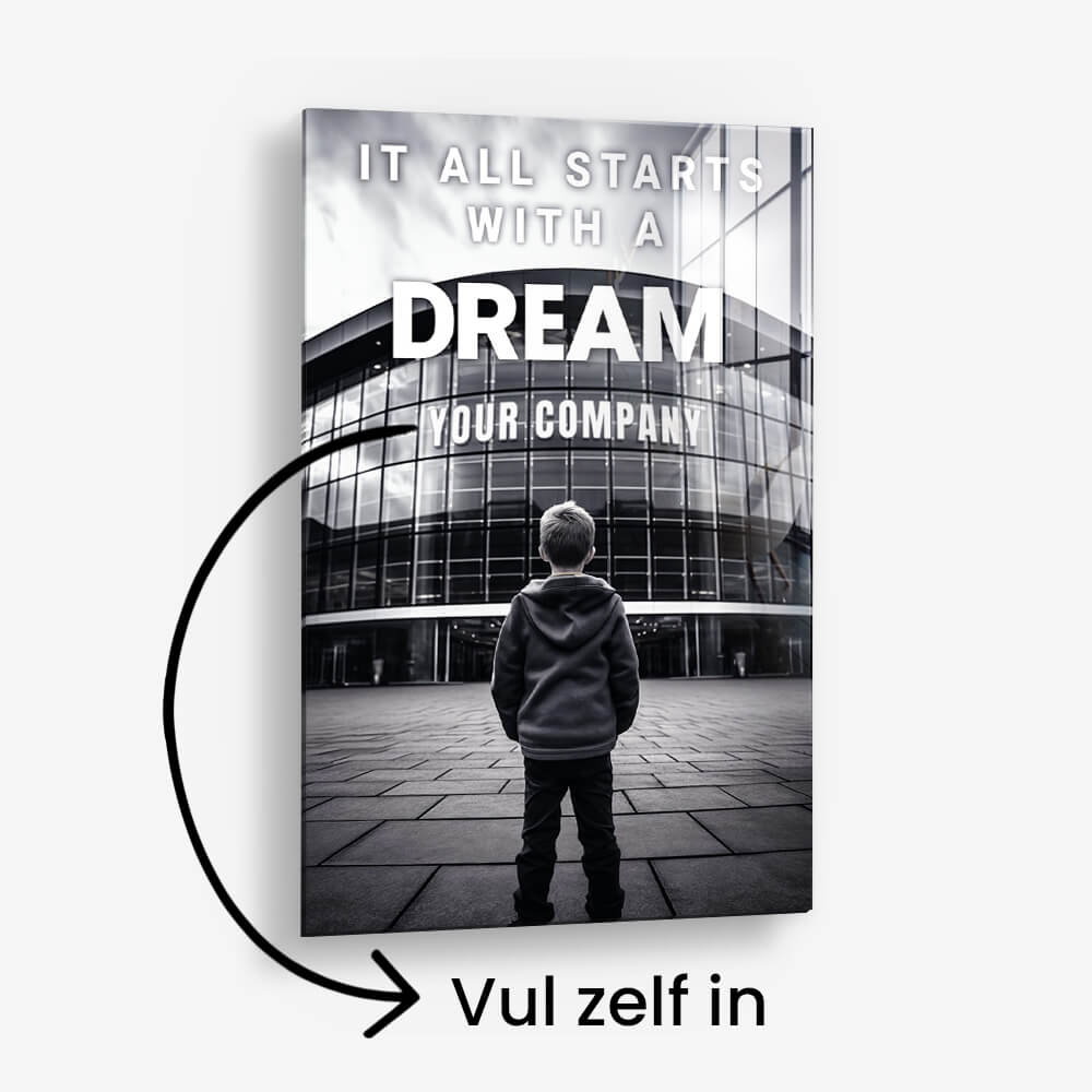 Entrepreneurial Dream – Glass