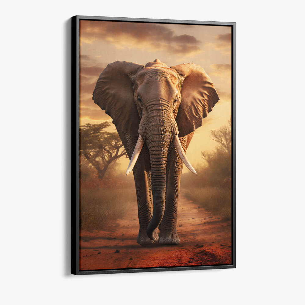 “Elephant On The Road”