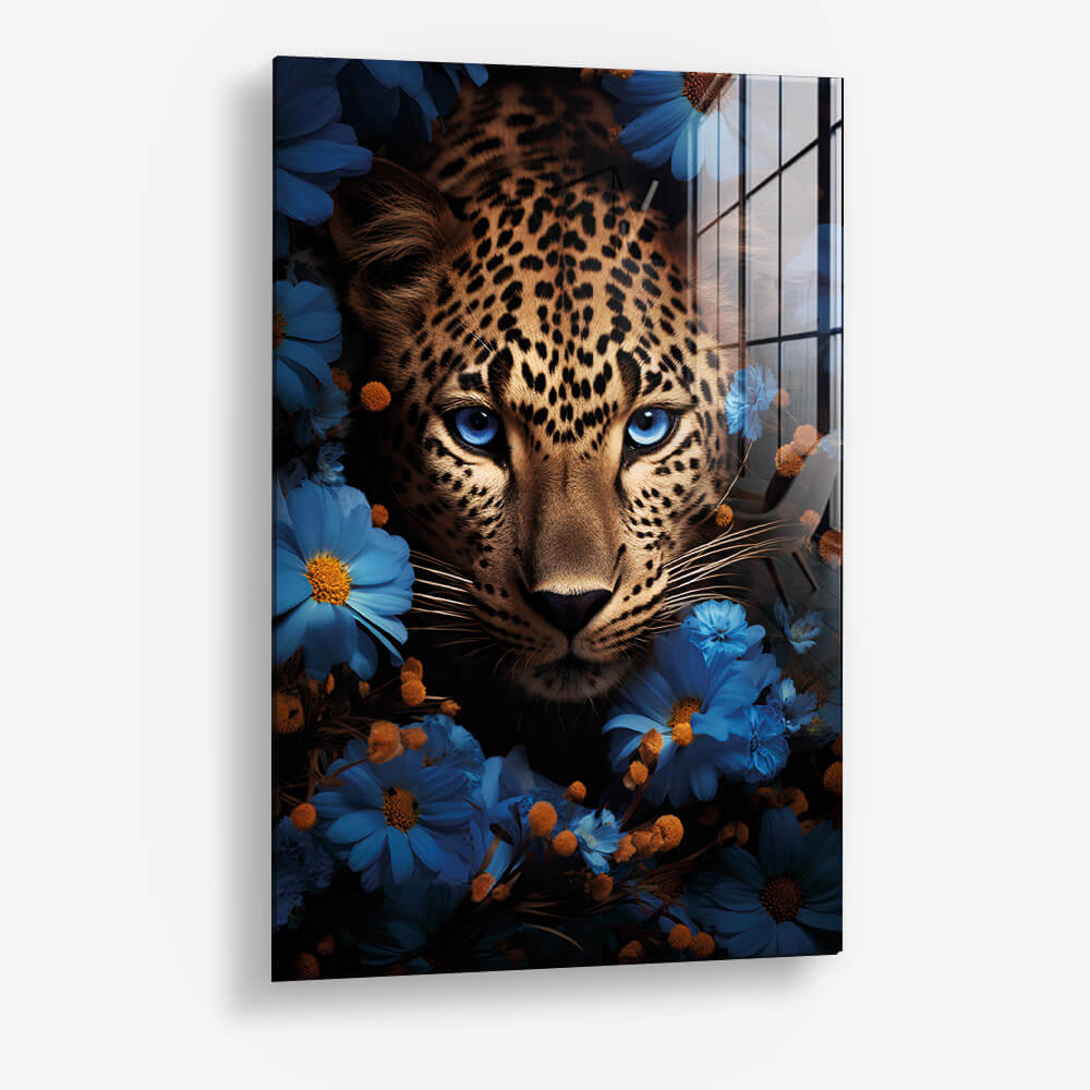 Flower Jaguar – Glass