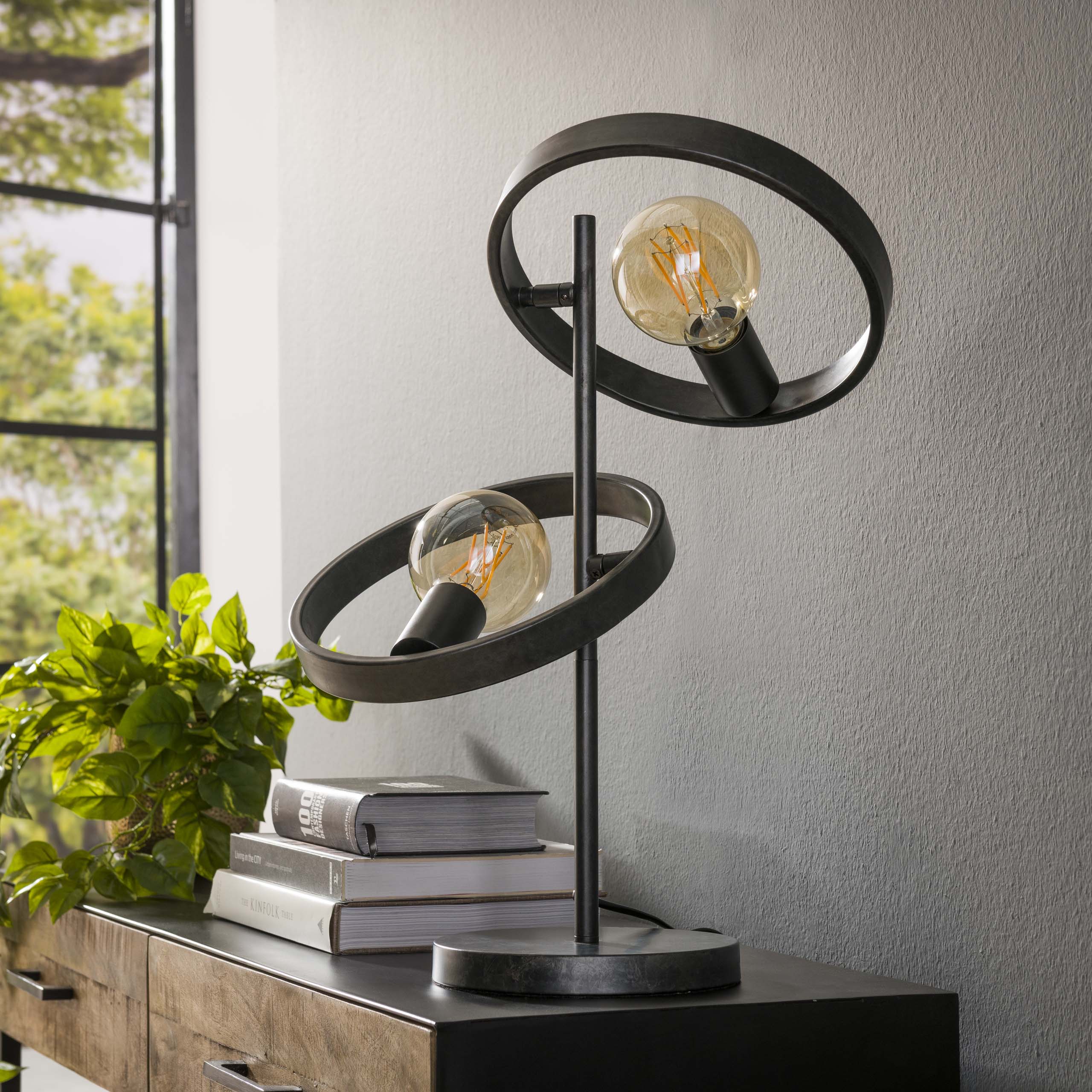 Bordslampa 2L hover / Charcoal