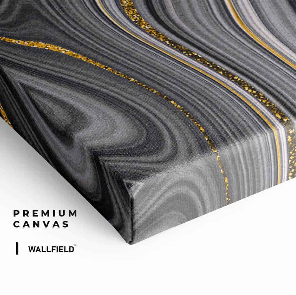 "Black & Gold Stone"