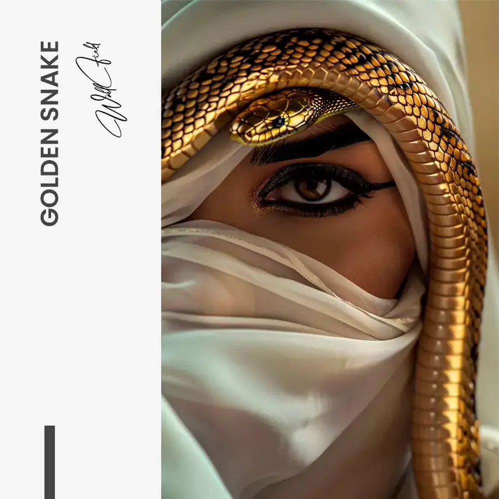 Golden Snake – Glass