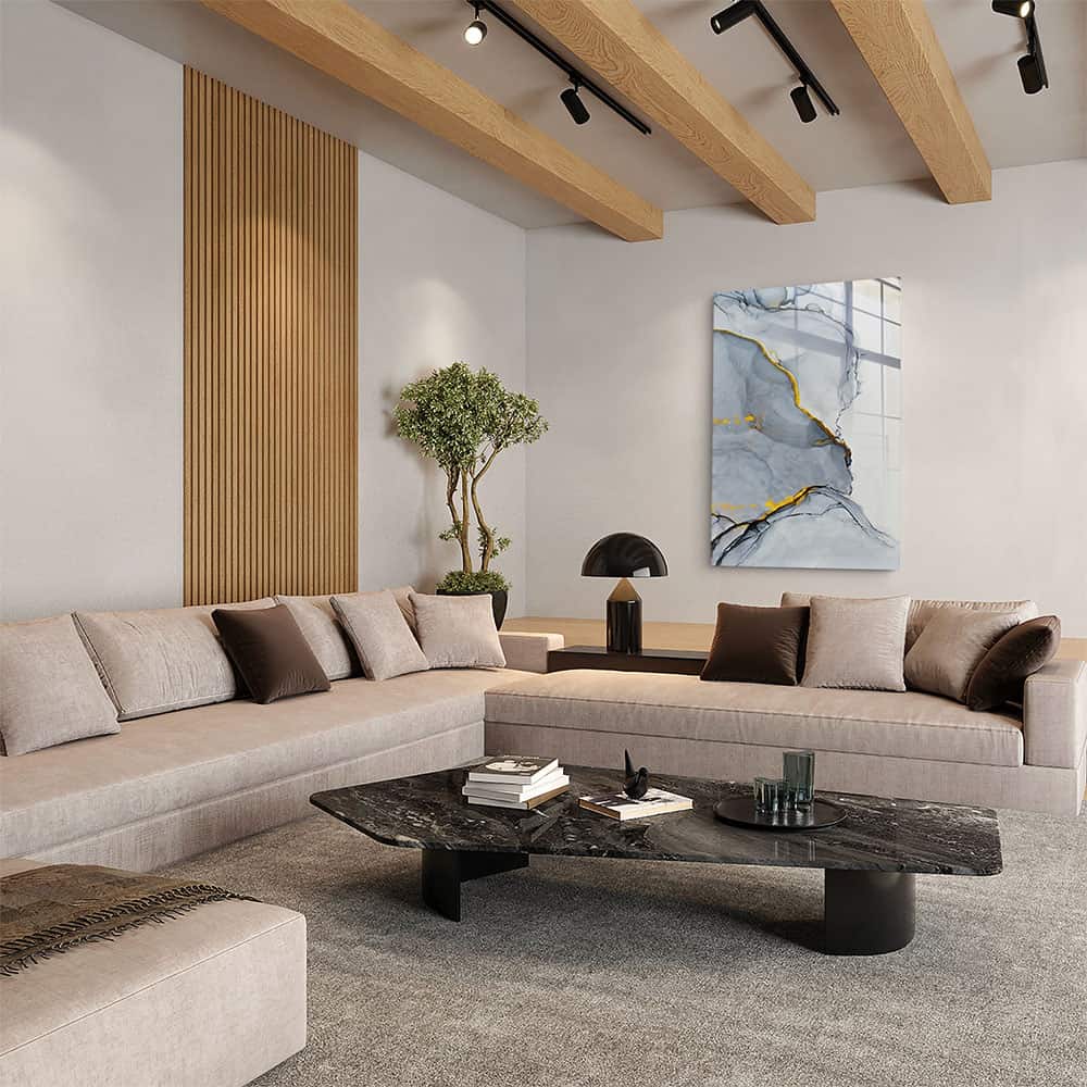 Grayish Marble - Glas