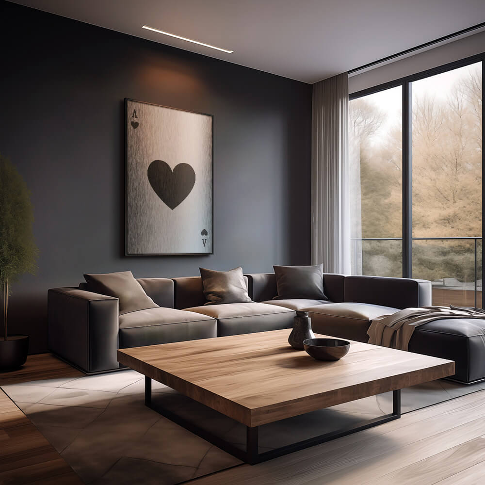 "Ace of Hearts Noir II"