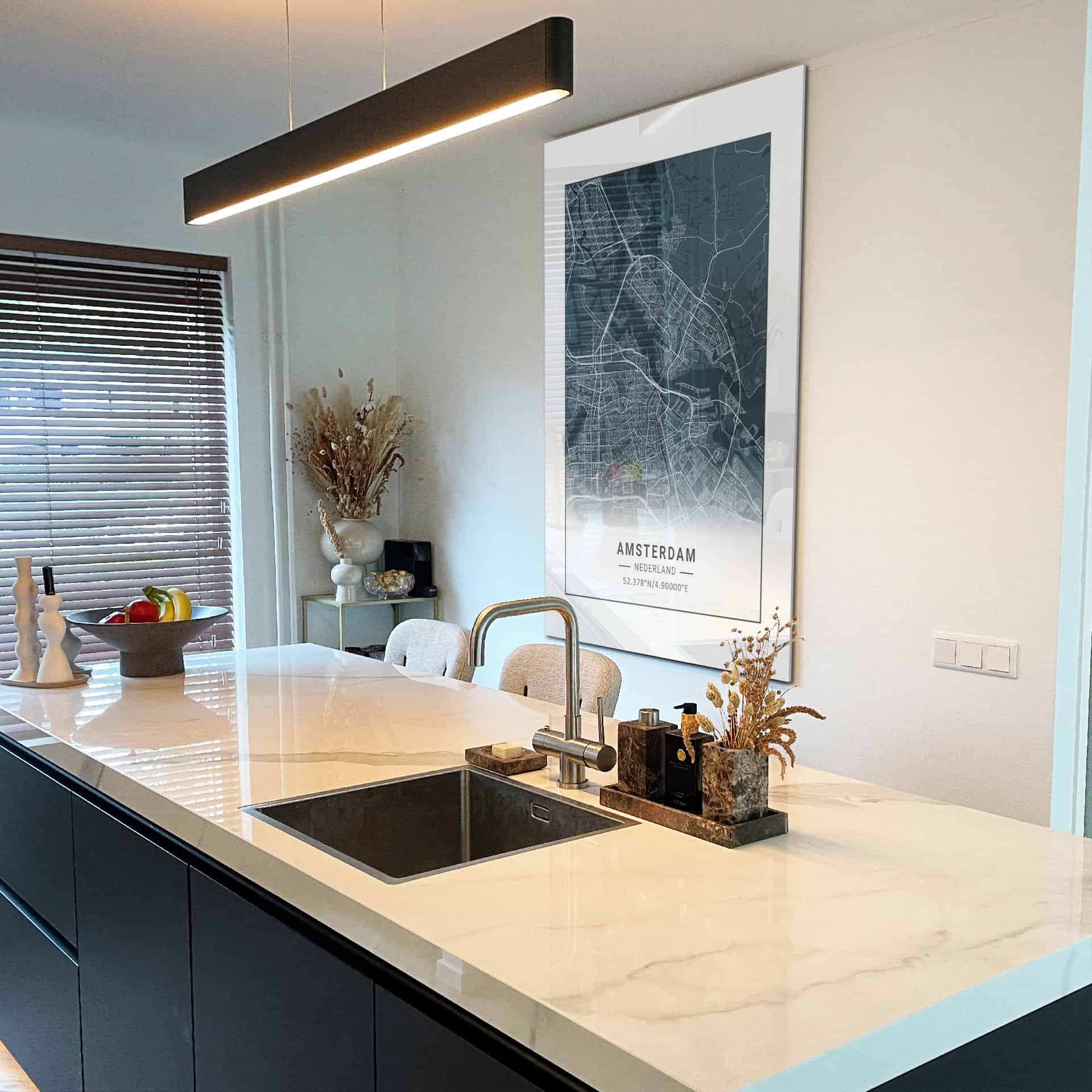 Amsterdam Donker - Glas