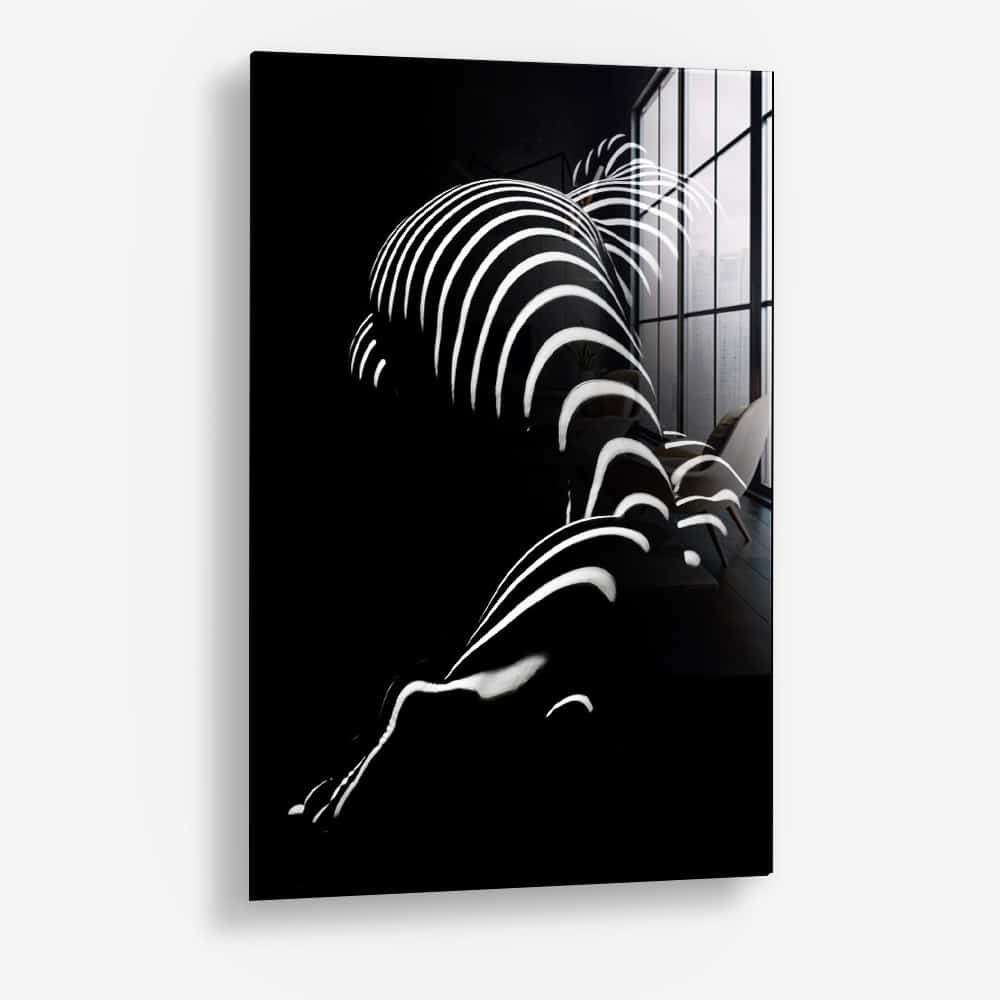 Zebra Woman – Glass