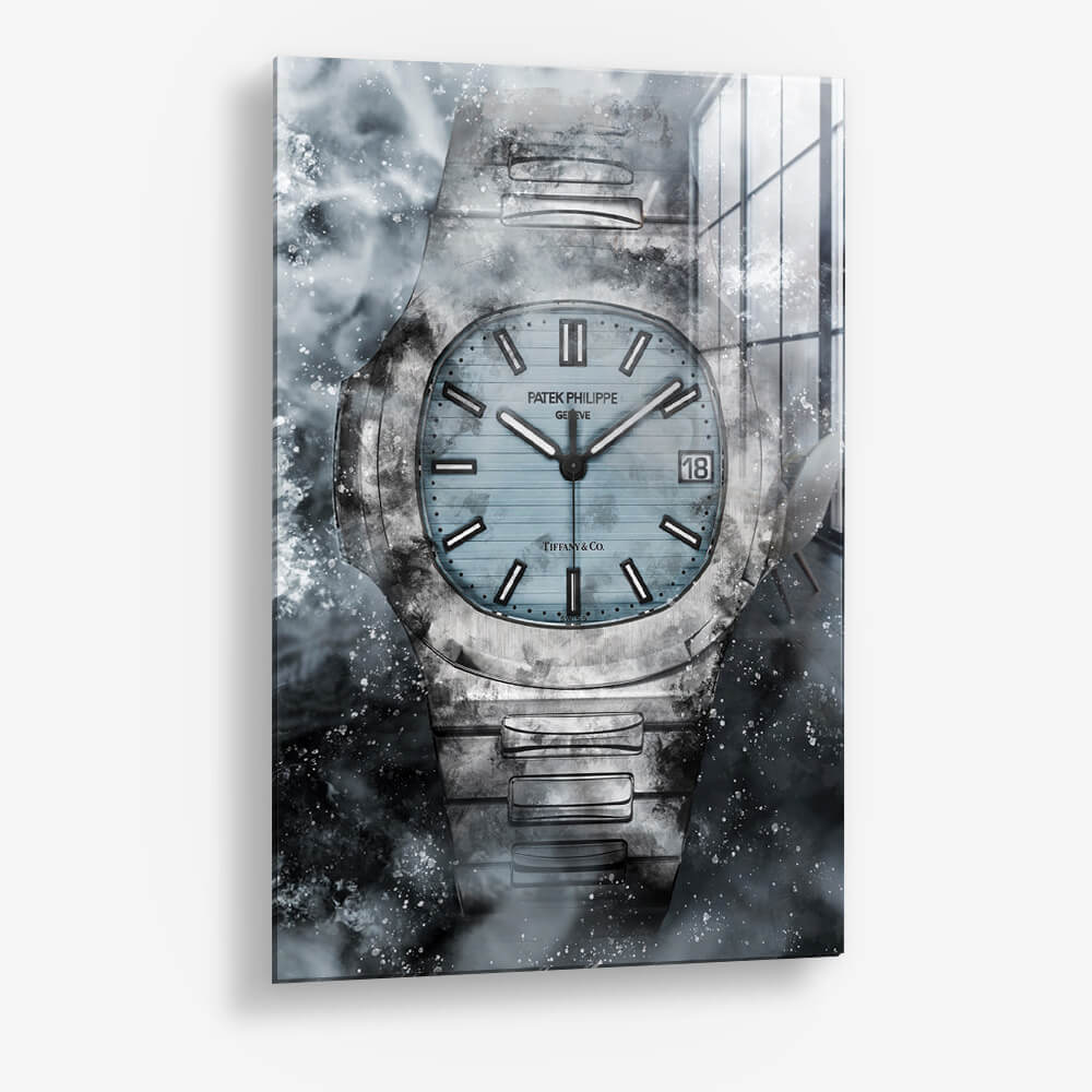 Luxurious Time (Blue) – Glass