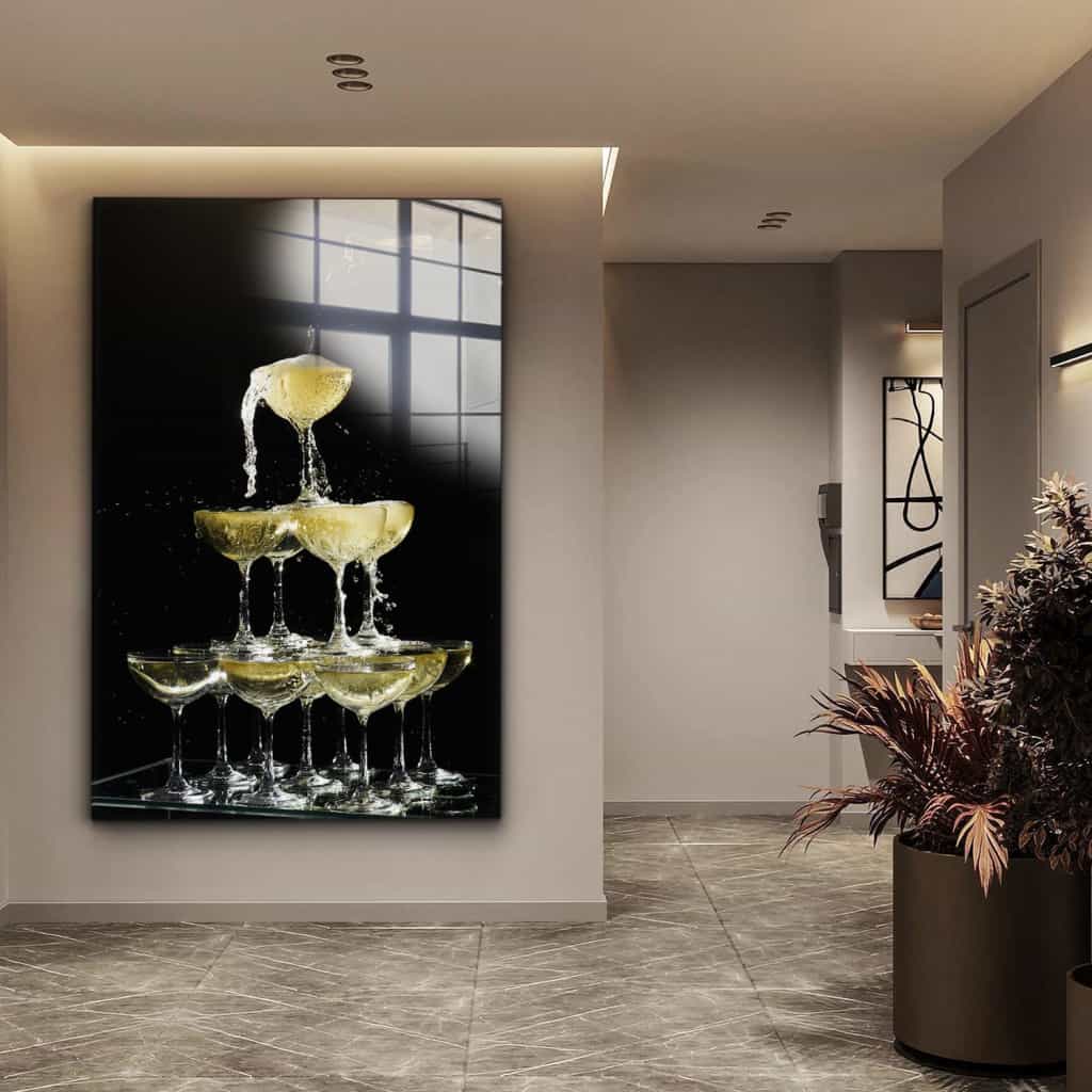 Champagne Fountain – Glass