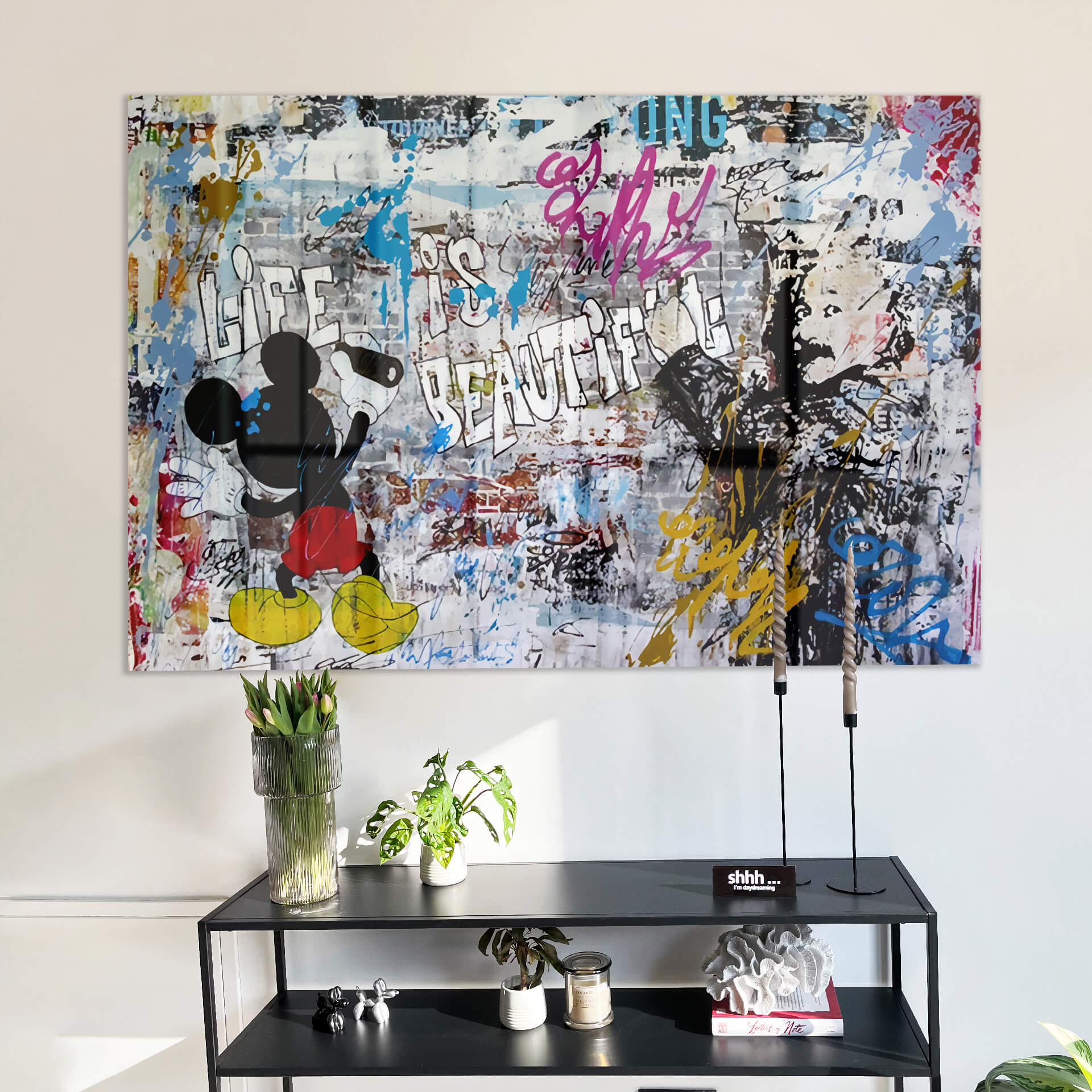 Mickey the Artist - Glas