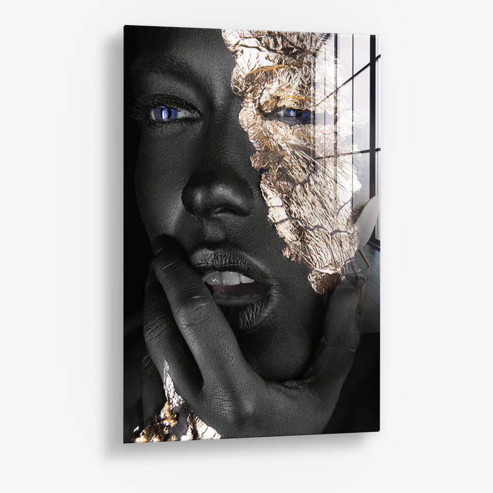 Face of Gold I – Glass