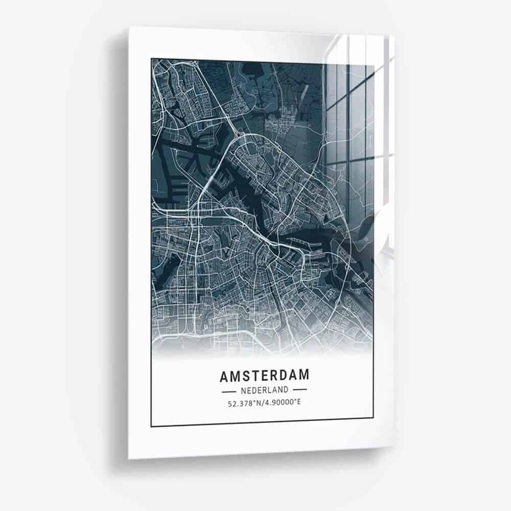 Amsterdam Donker - Glas