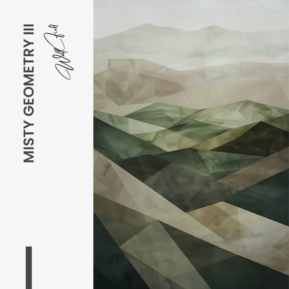 Bundle: "Misty Geometry" (3x) – Glass