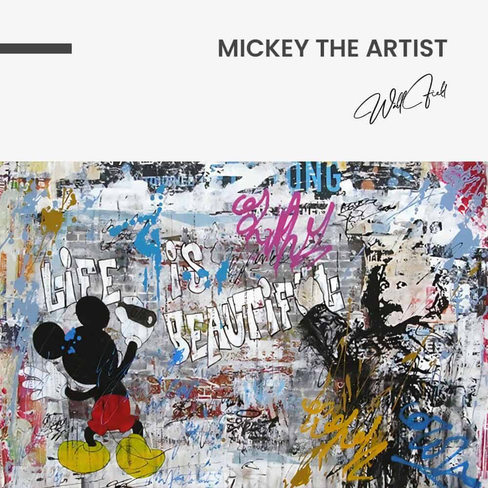 Mickey the Artist - Glas