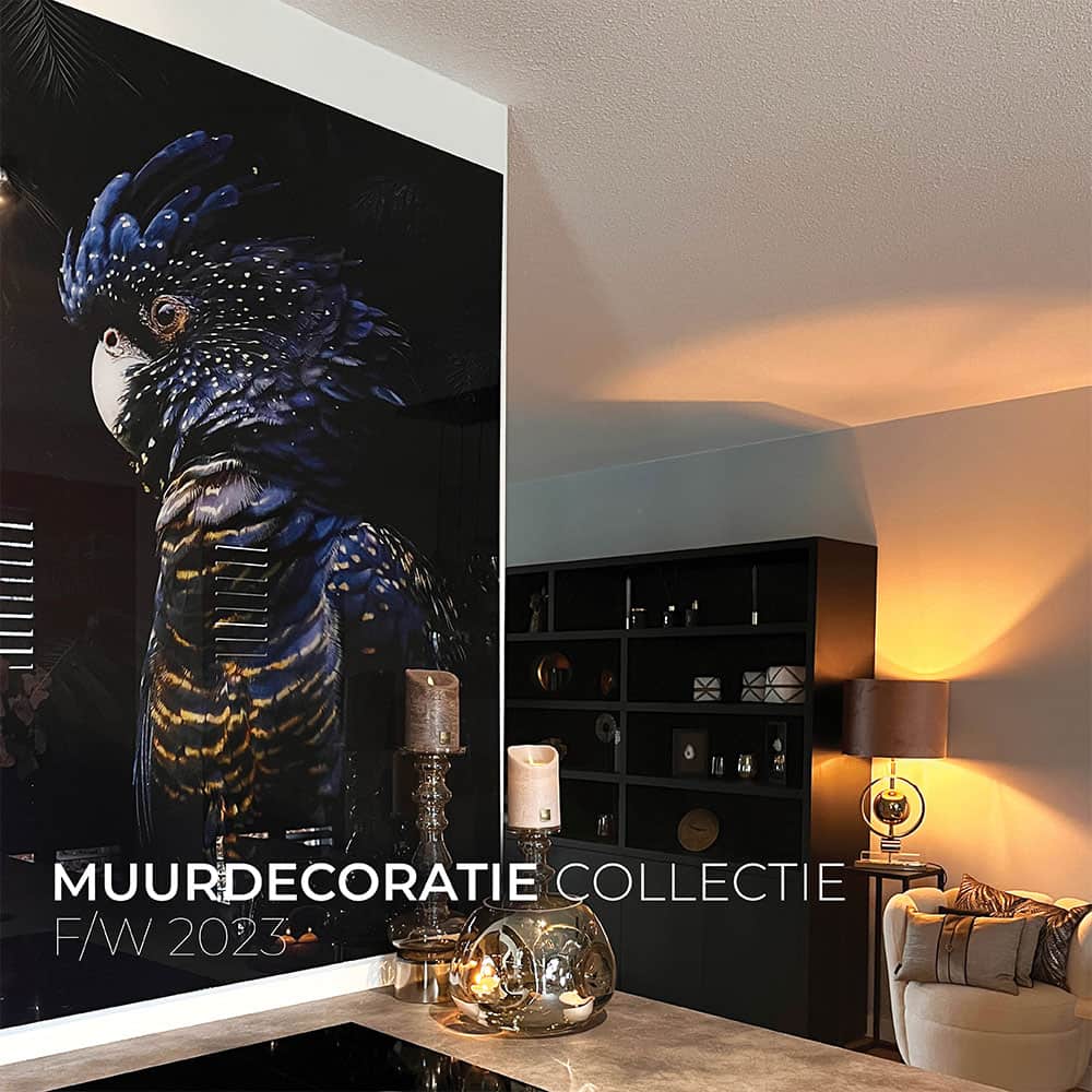 Blue Macaw – Glass