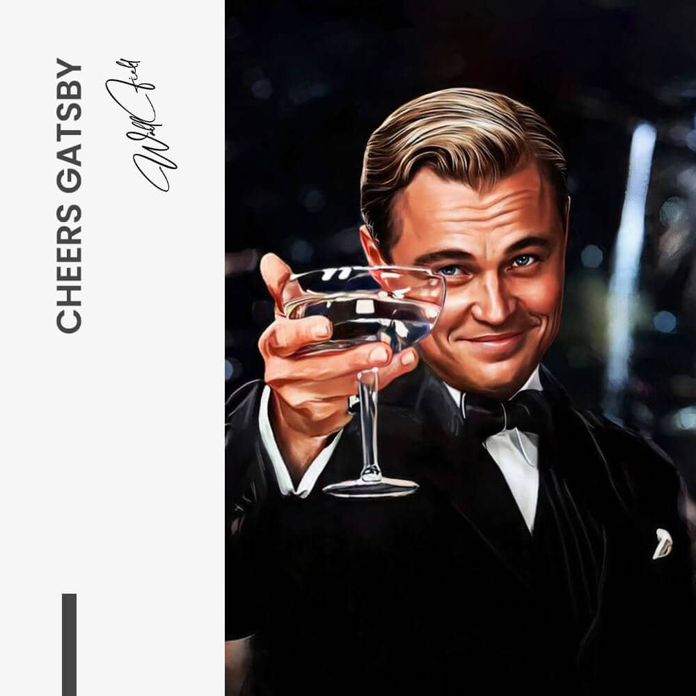 Cheers Gatsby - Glas