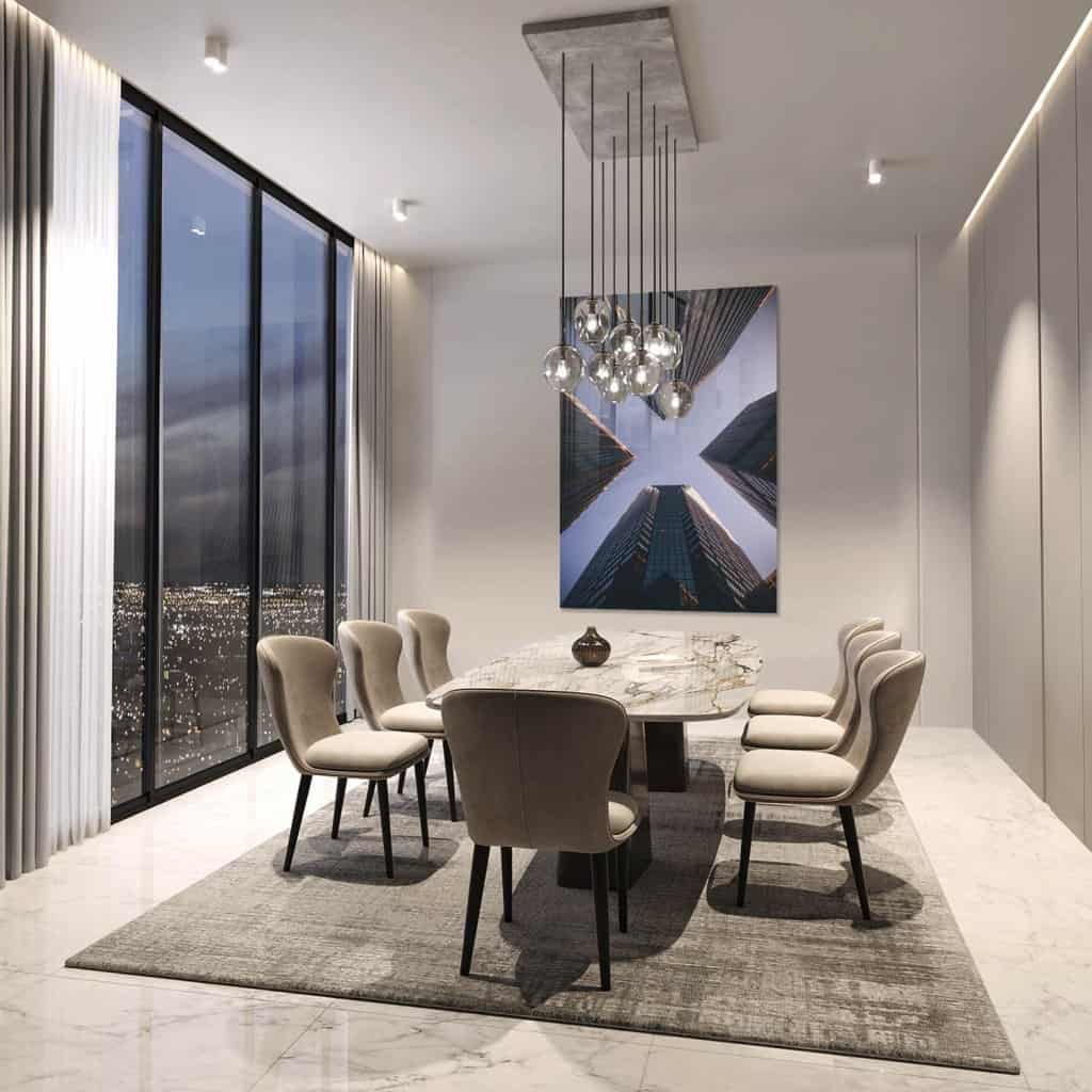 Abstract towers - Glas