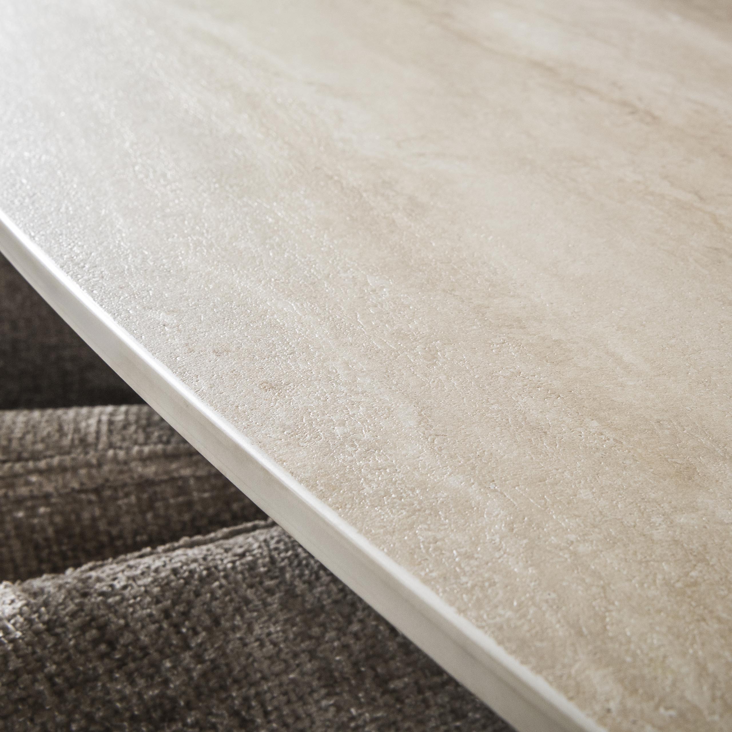 Matbord Romano Cross dansk oval 180 cm - 3D keramik