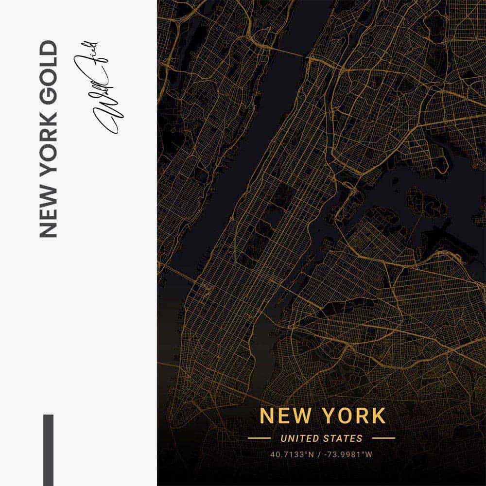 New York Gold – Glass