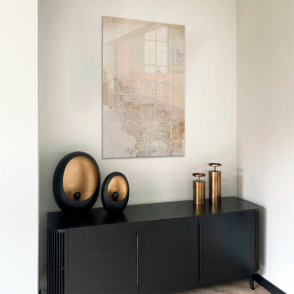 Kaaba Door Painting – Glass