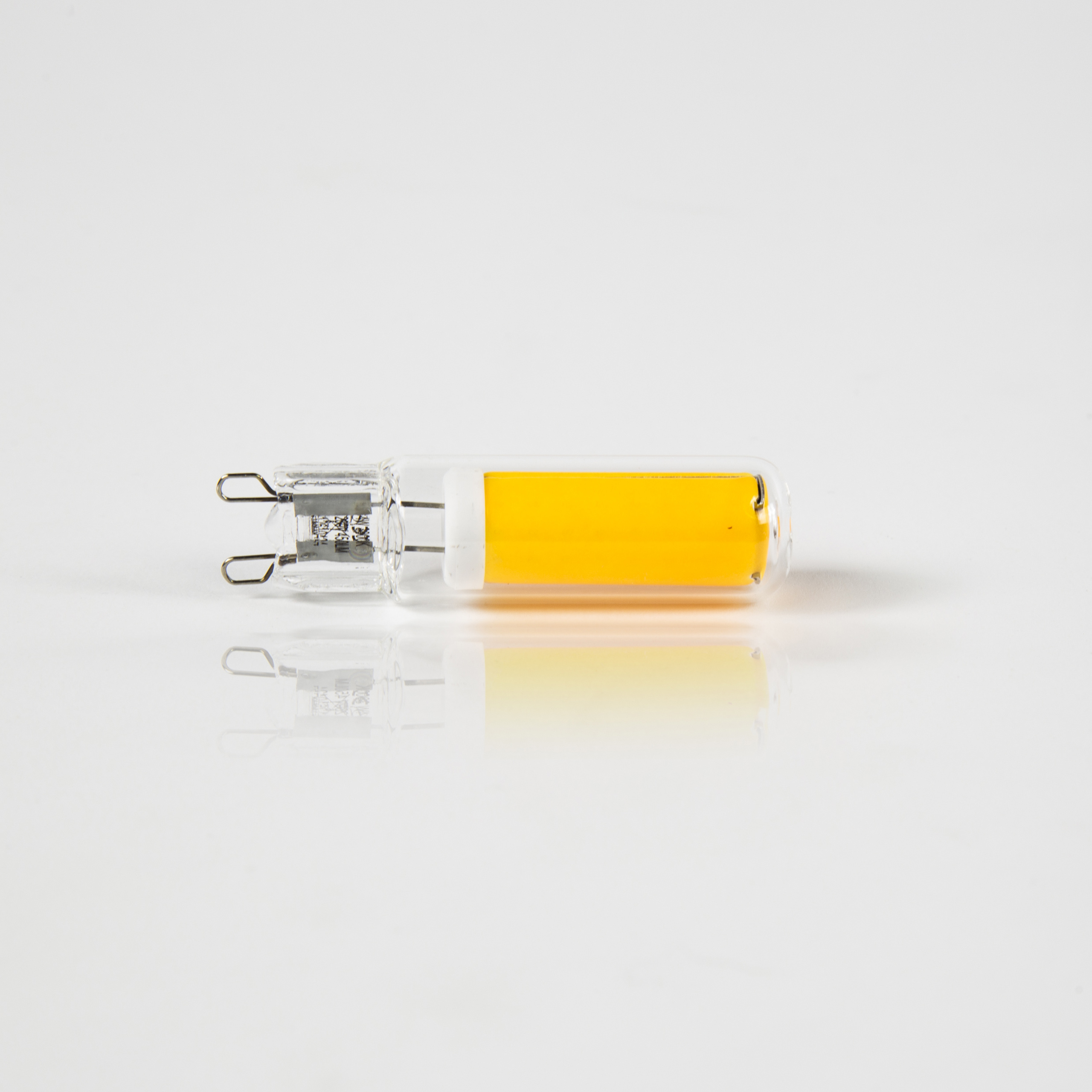 Ljuskälla LED G9 dimbar / Transparent glas