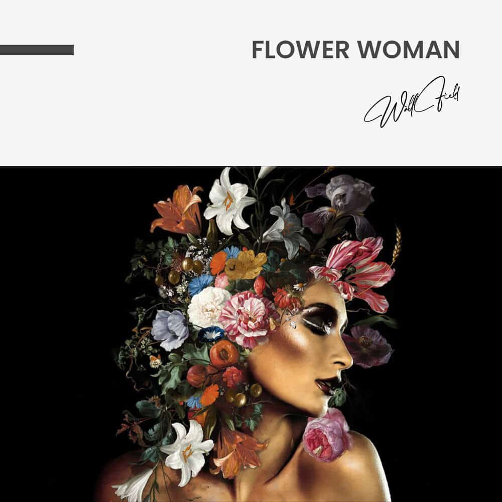 Flower Woman - Glas