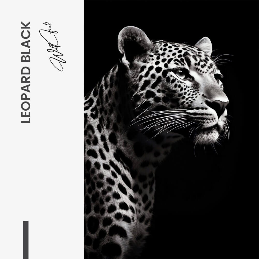 Leopard Black - Glas