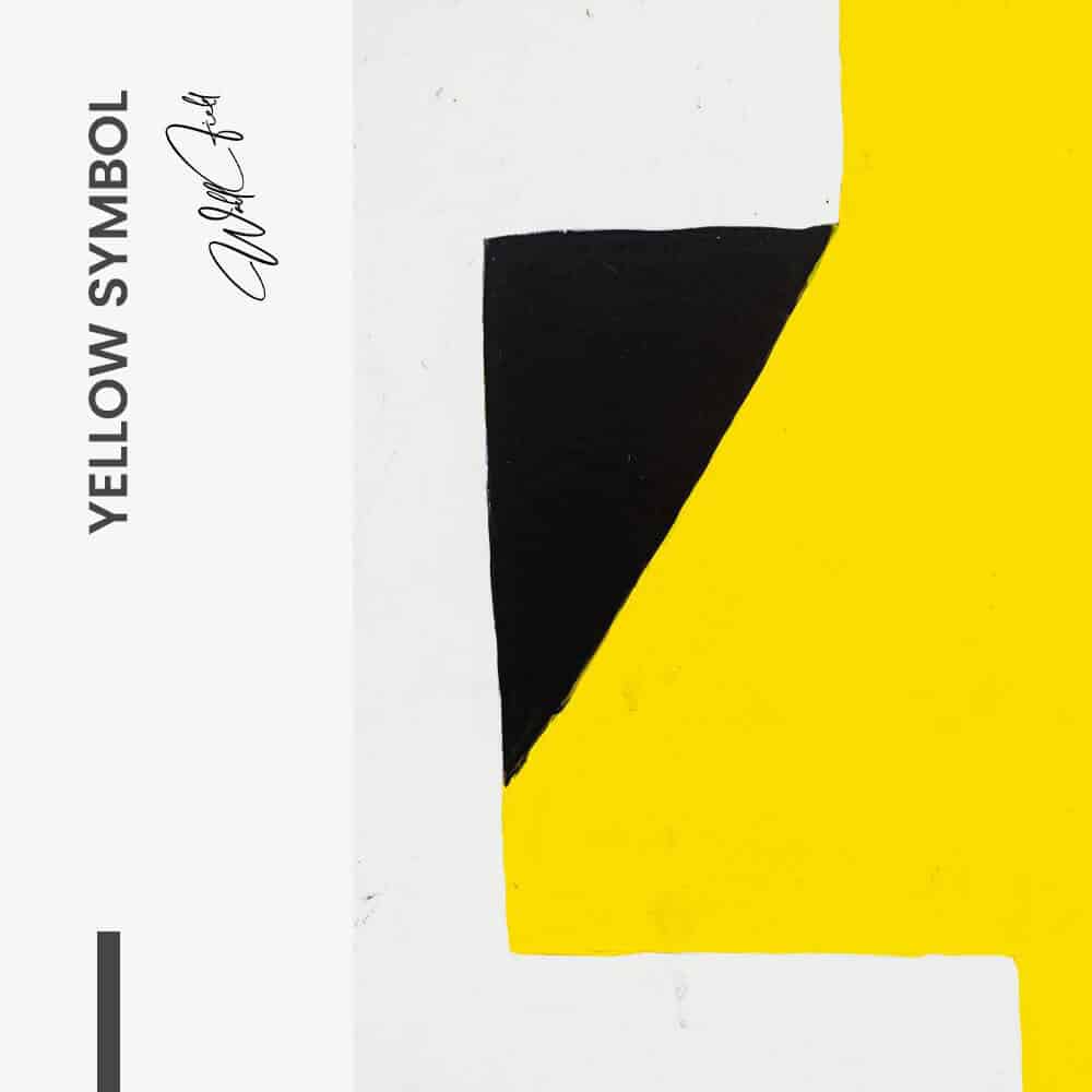Yellow Symbol - Glas