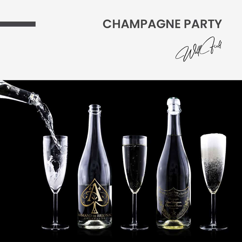 Champagne Party - Glas