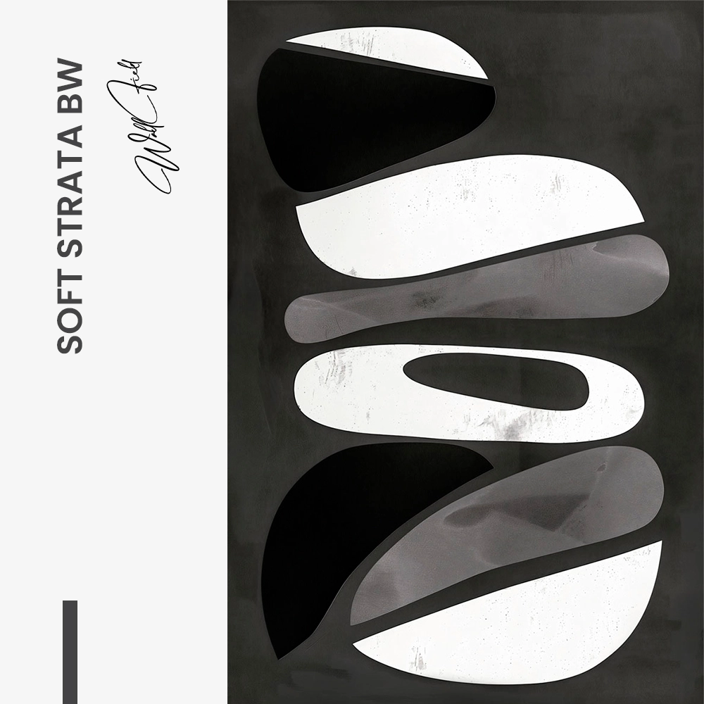 Soft Strata BW – Glass