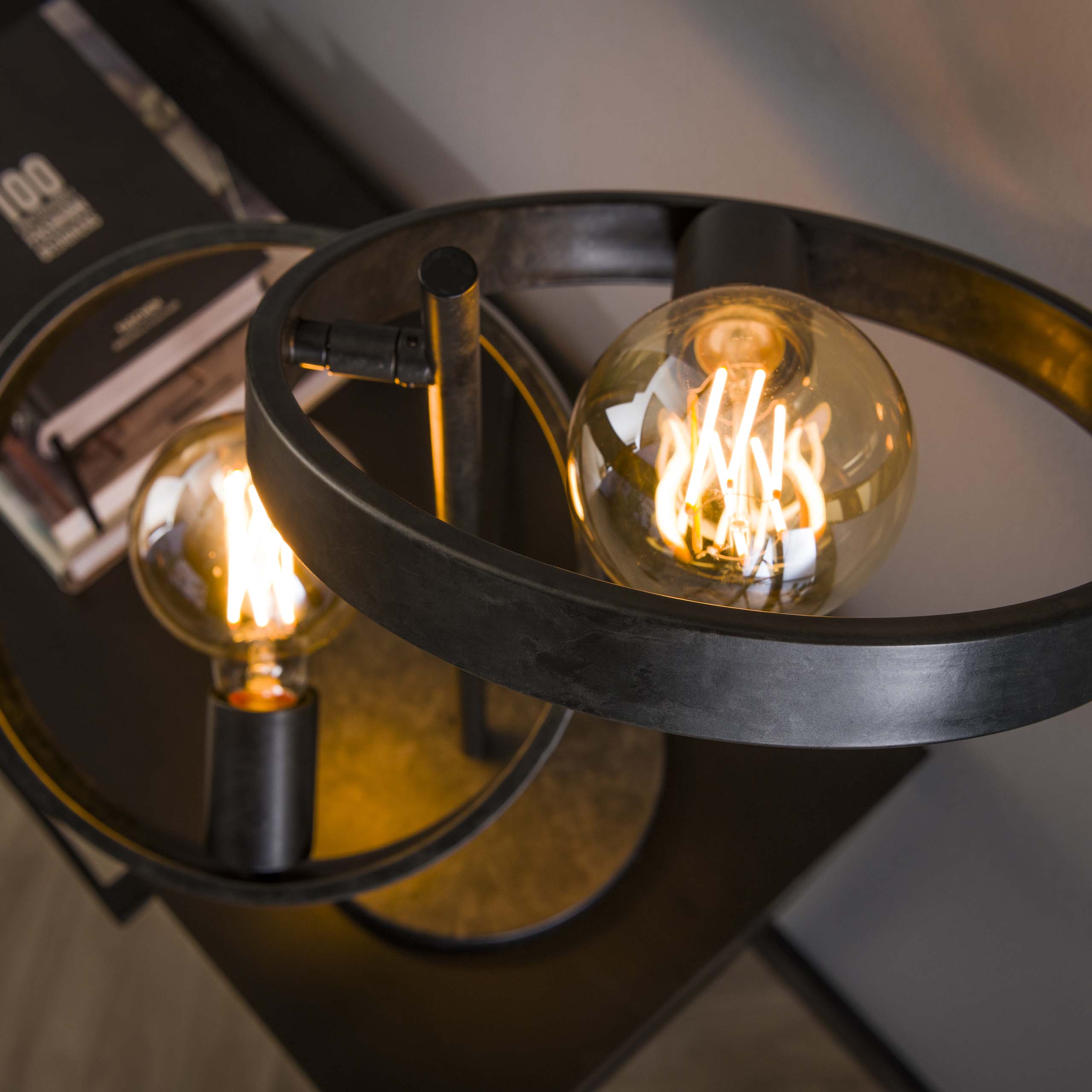 Bordslampa 2L hover / Charcoal