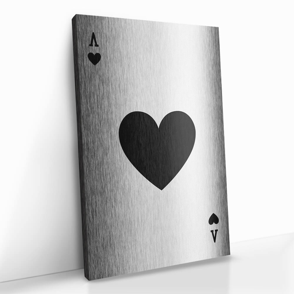 "Ace of Hearts Noir II"