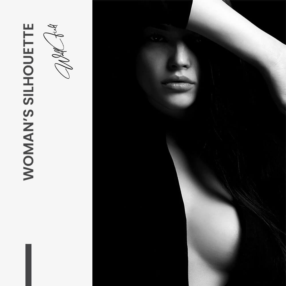 Woman's Silhouette – Glass