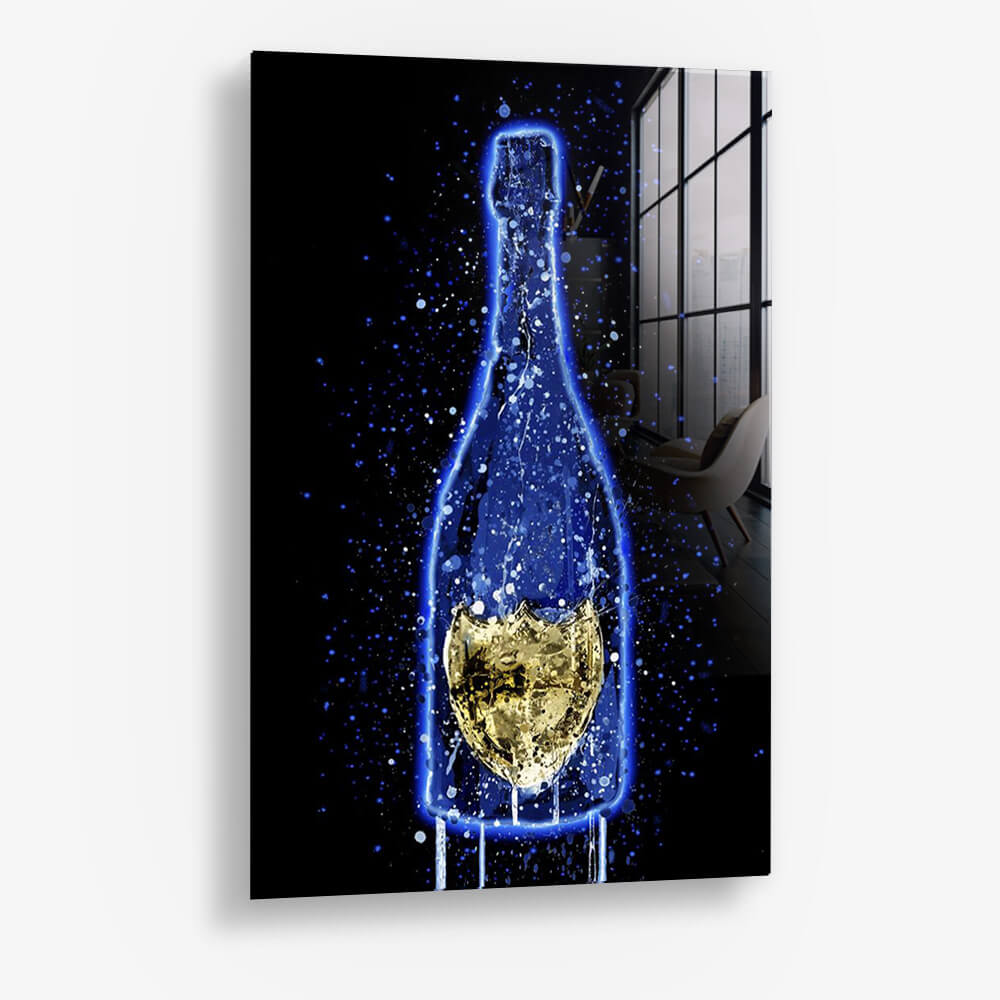 Blue Champagne (Limited Edition) – Glass
