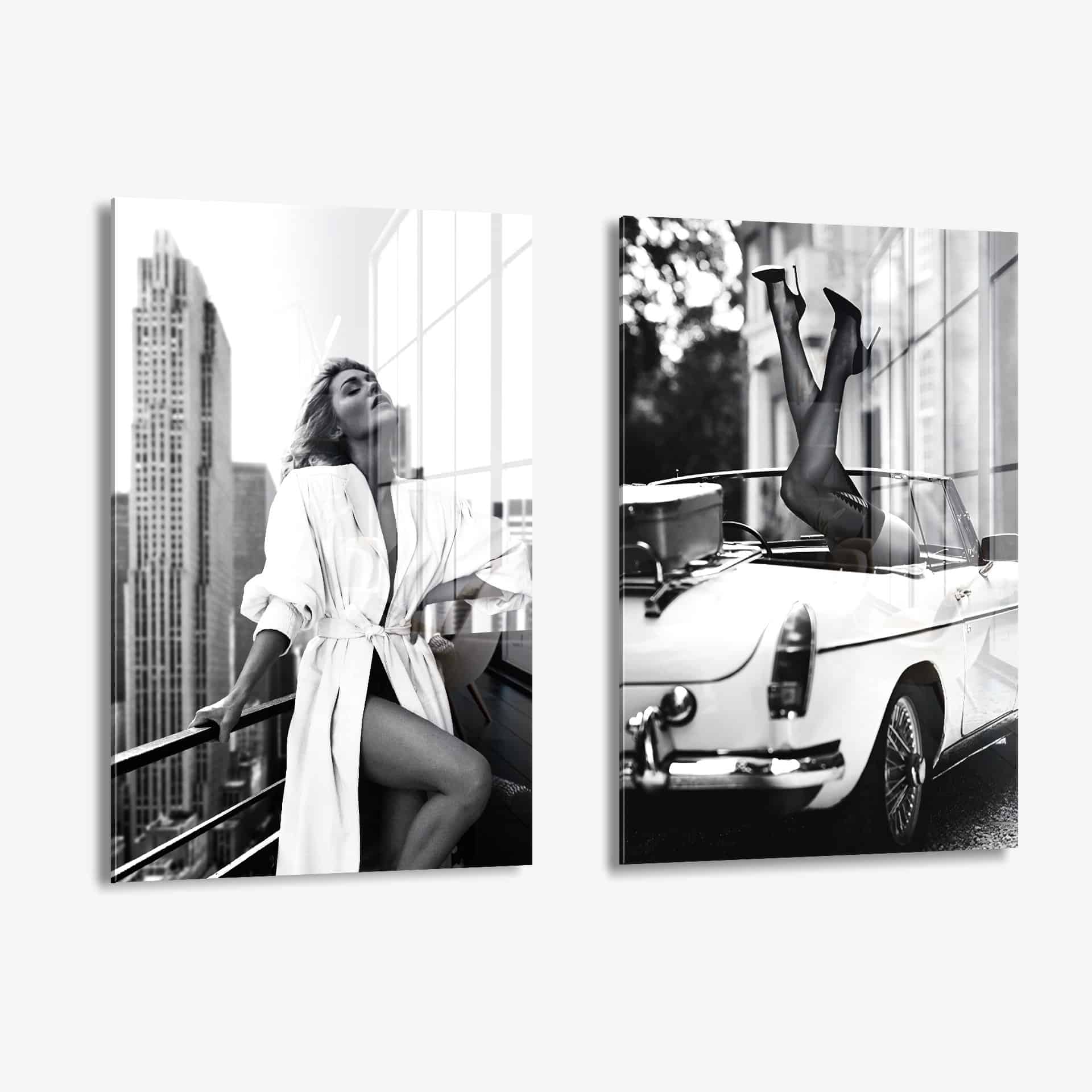 Bundel: "Vintage Ladies" (2x) - Glas