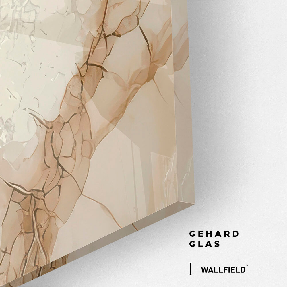 Allahu Akbar Beige Marble – Glass