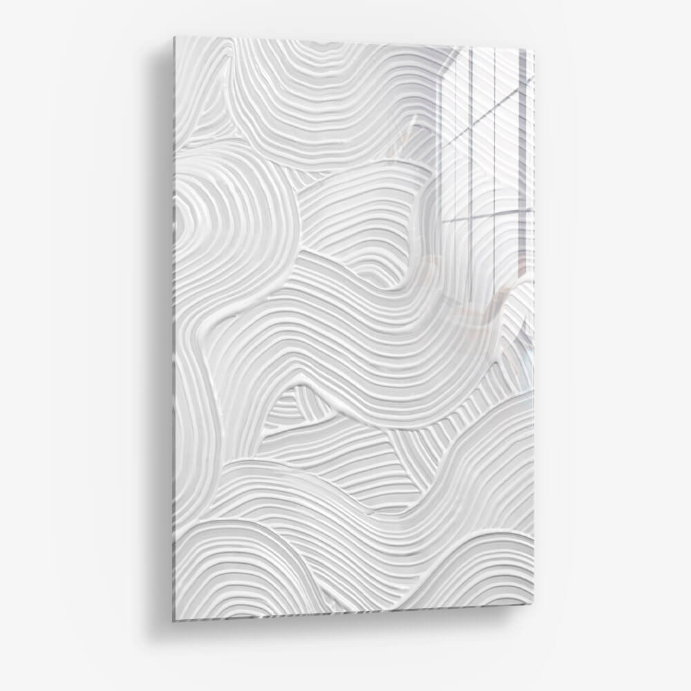 White Painting – Glass