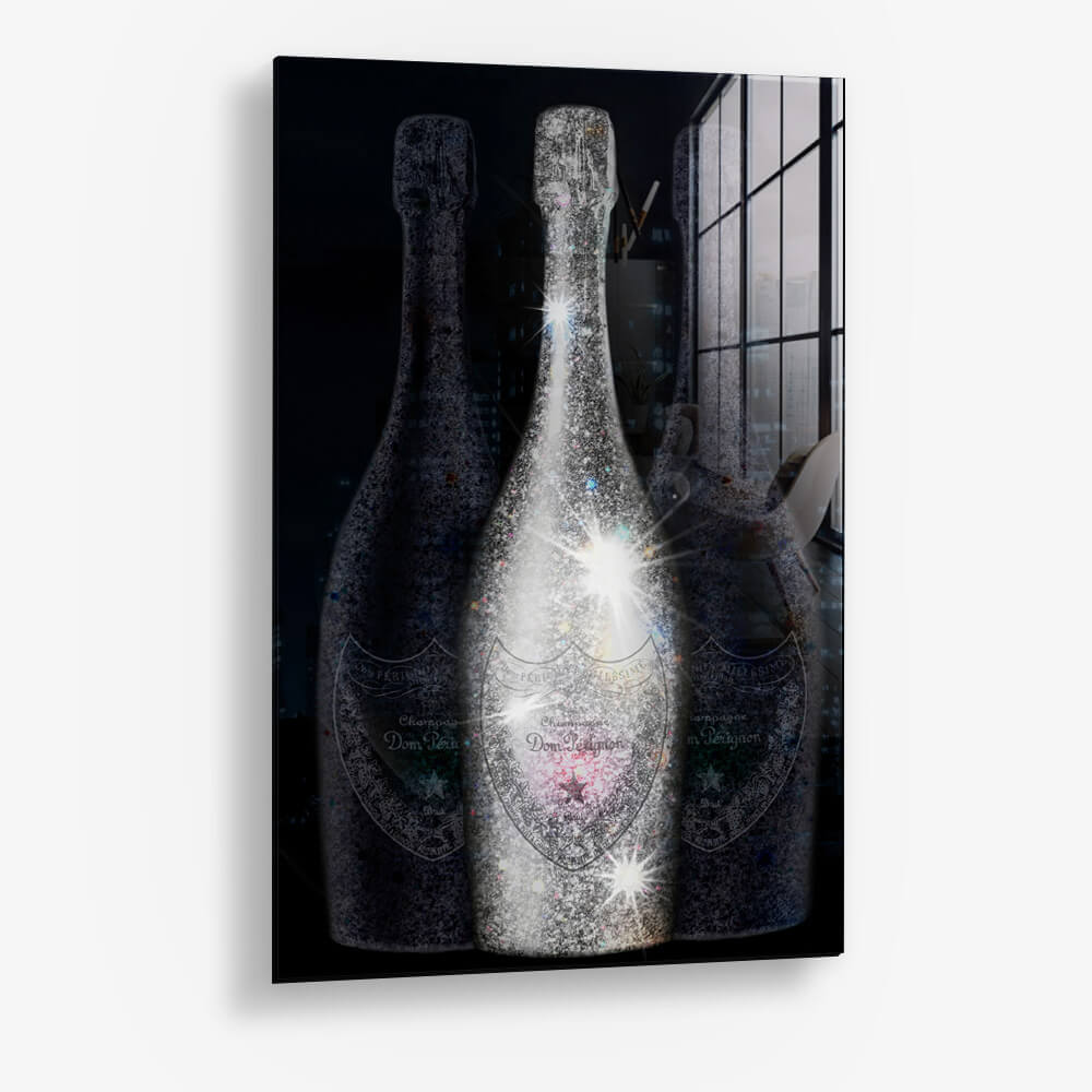 Silver Bottles – Glass