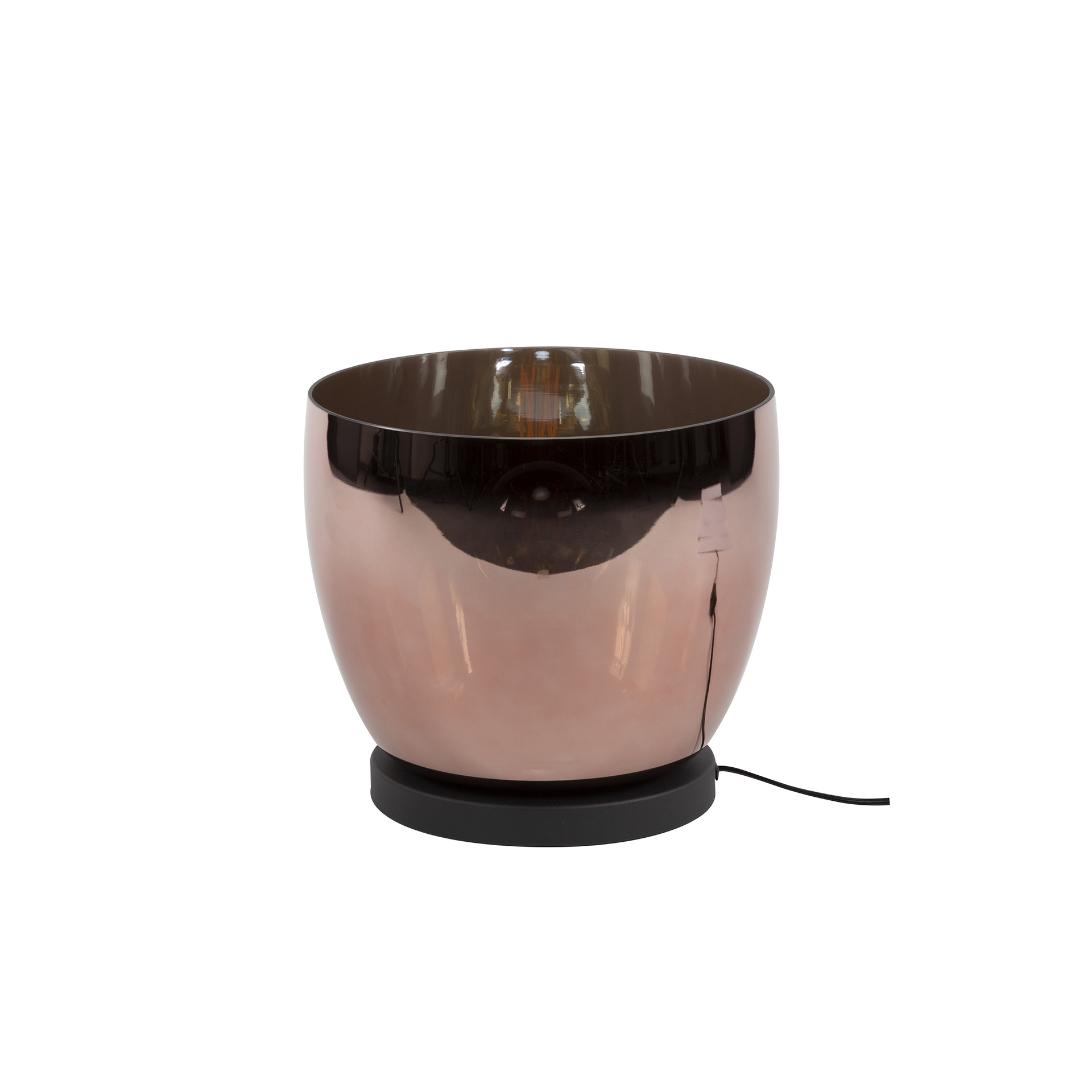 Golvlampa UP L 1-ljus - Kopparglas