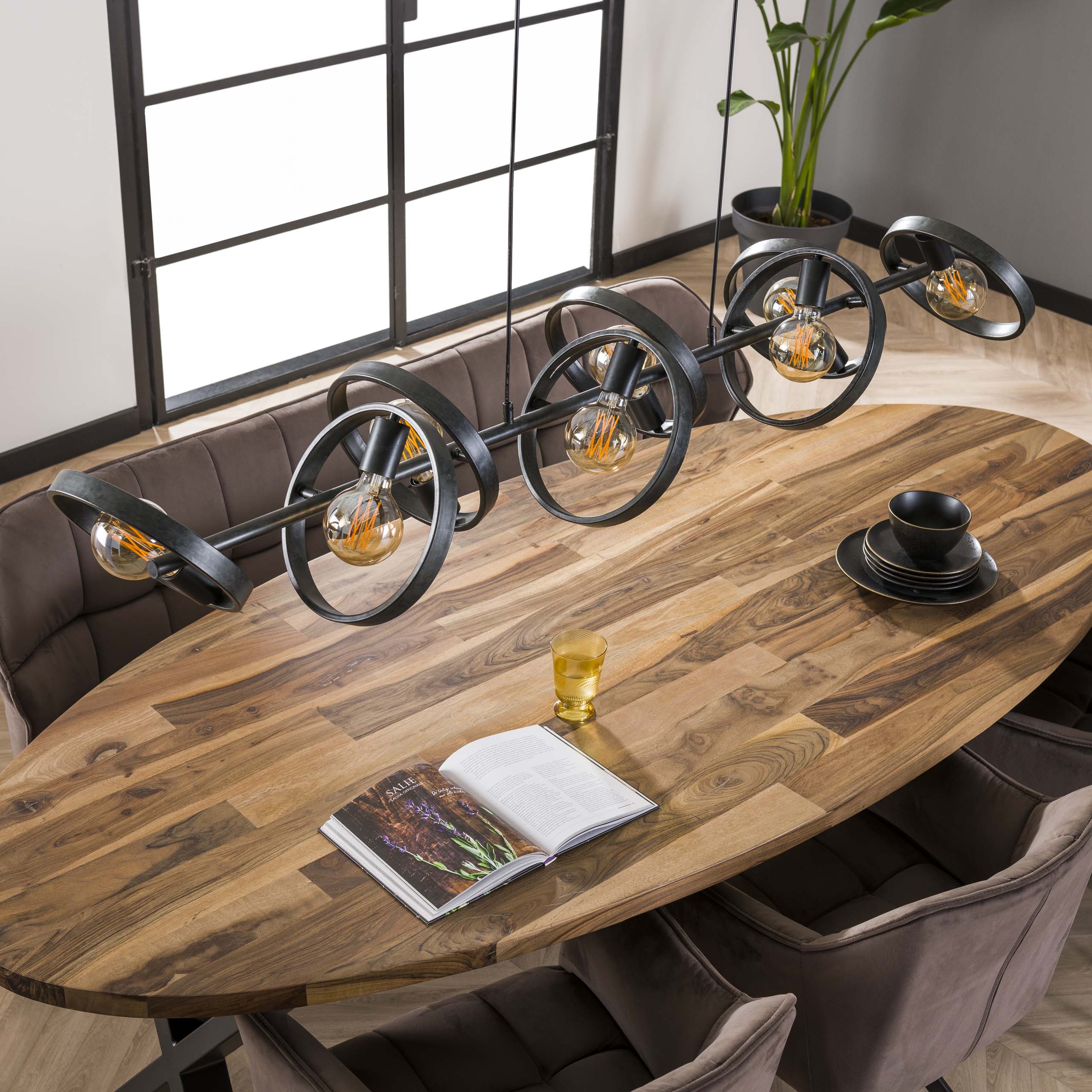 Hänglampa 8L hover / Charcoal