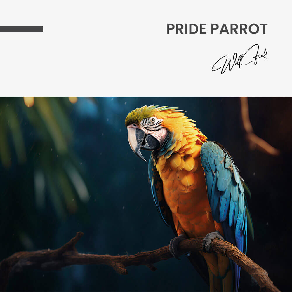 Pride Parrot - Glas