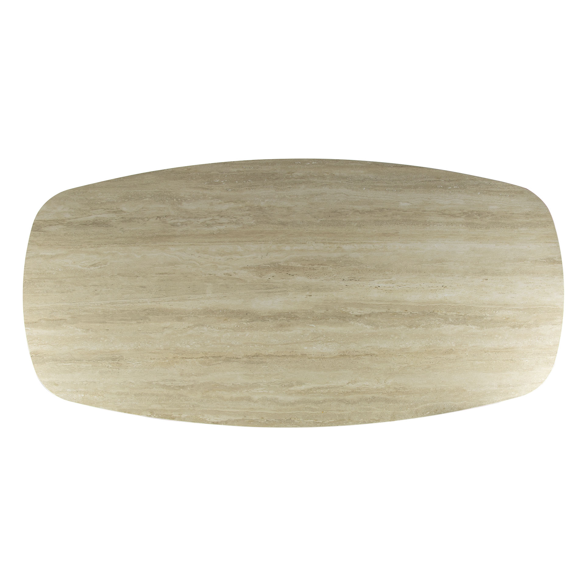 Matbord Romano Cross dansk oval 180 cm - 3D keramik