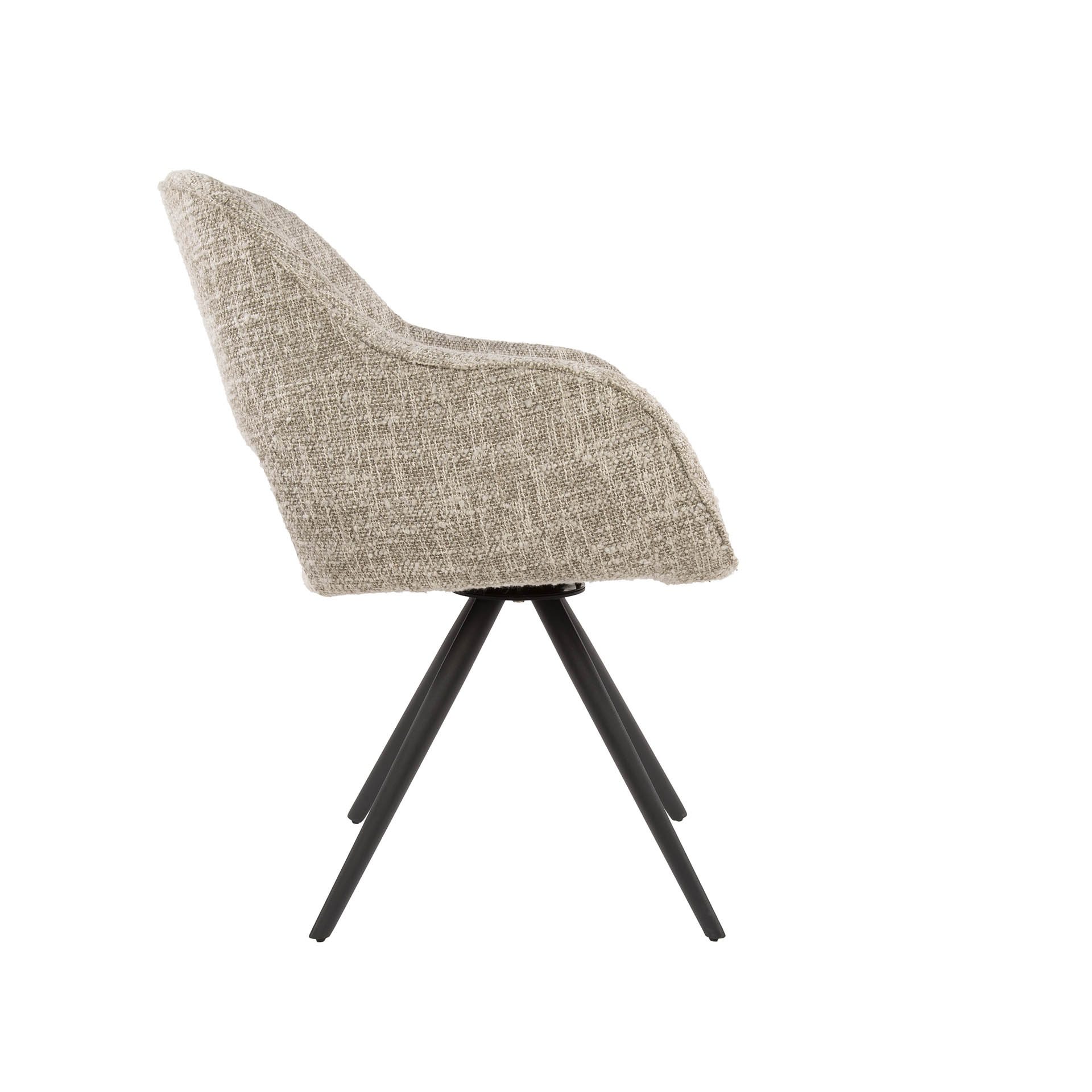 Fåtölj fjädersvängbar. VPE2 / Eagle benvit