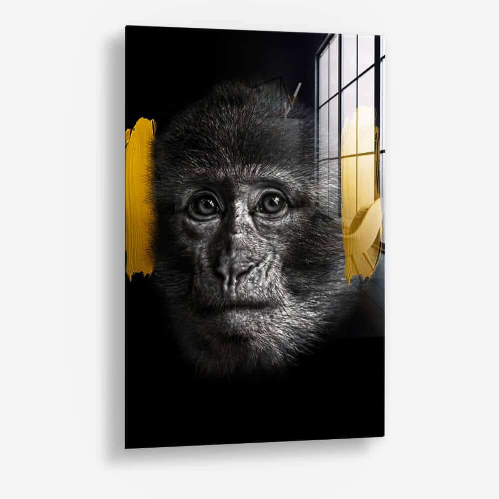 Monkey (hear no evil) - Glas