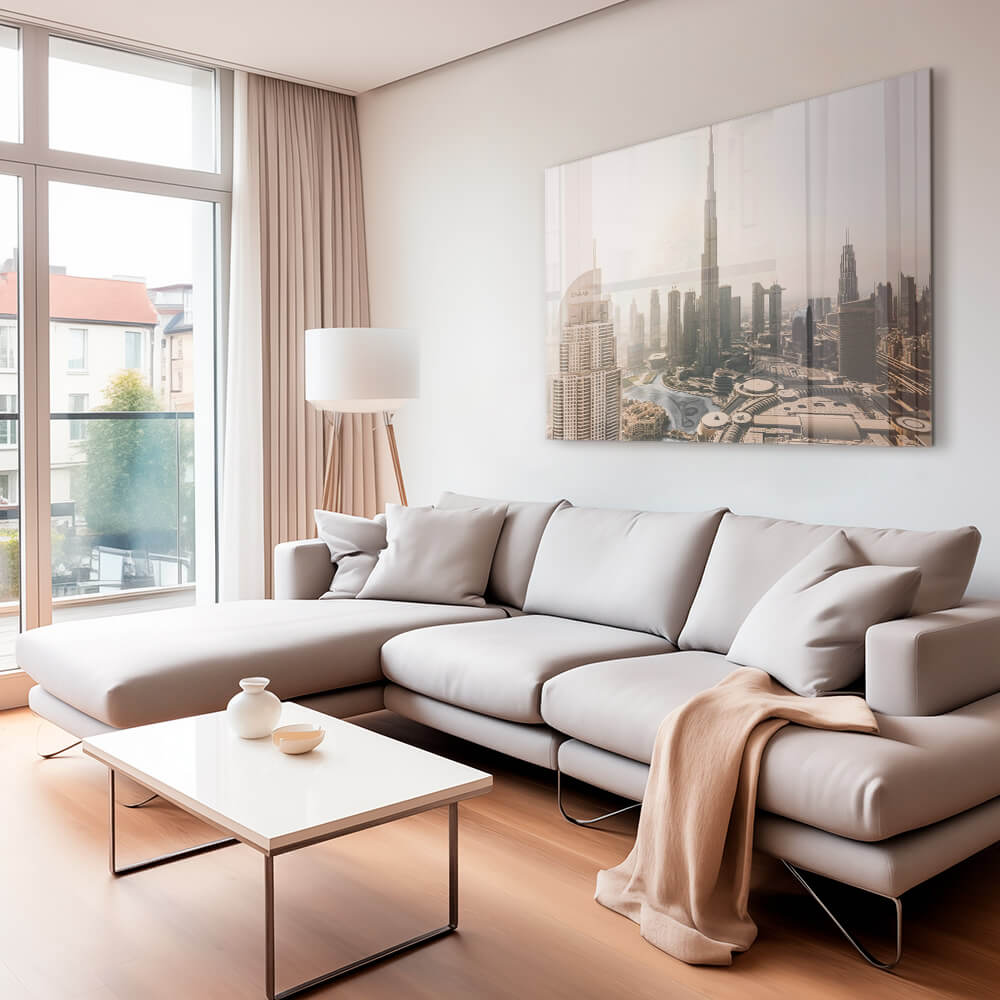 Morning Skyline – Glass