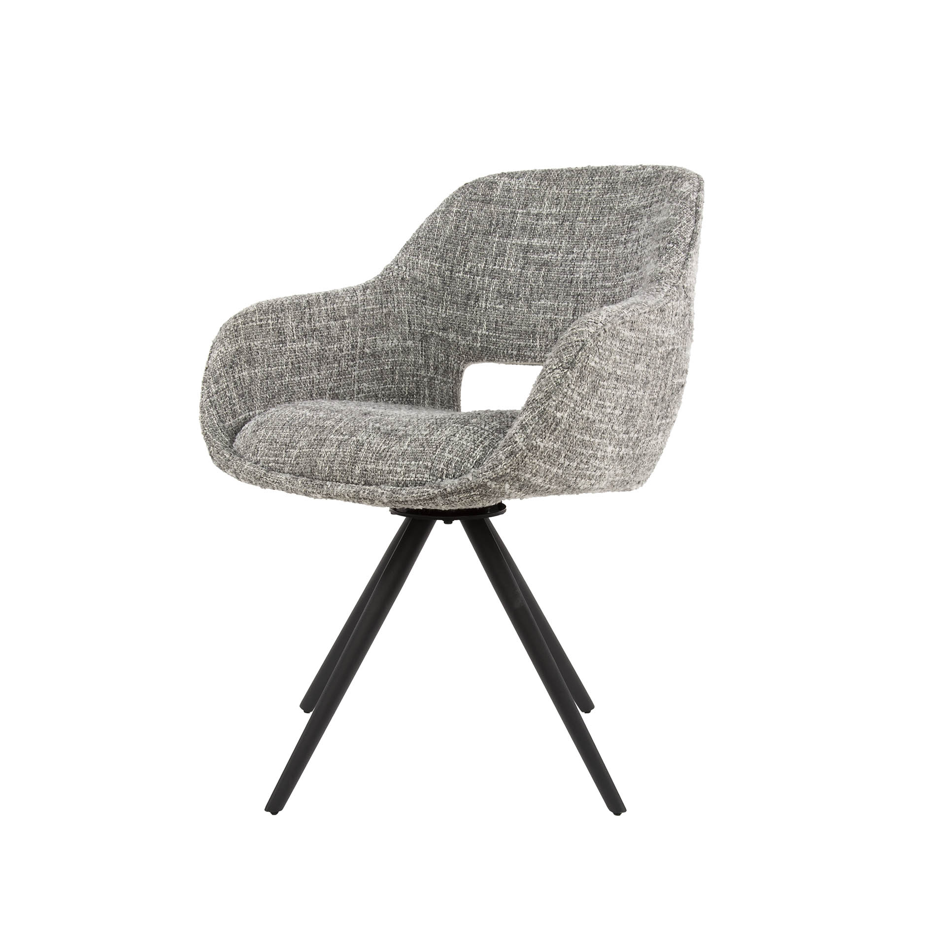 Fåtölj fjädersvängbar. VPE2 / Eagle stålgrå