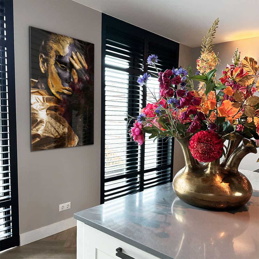 Golden Paint I – Glass