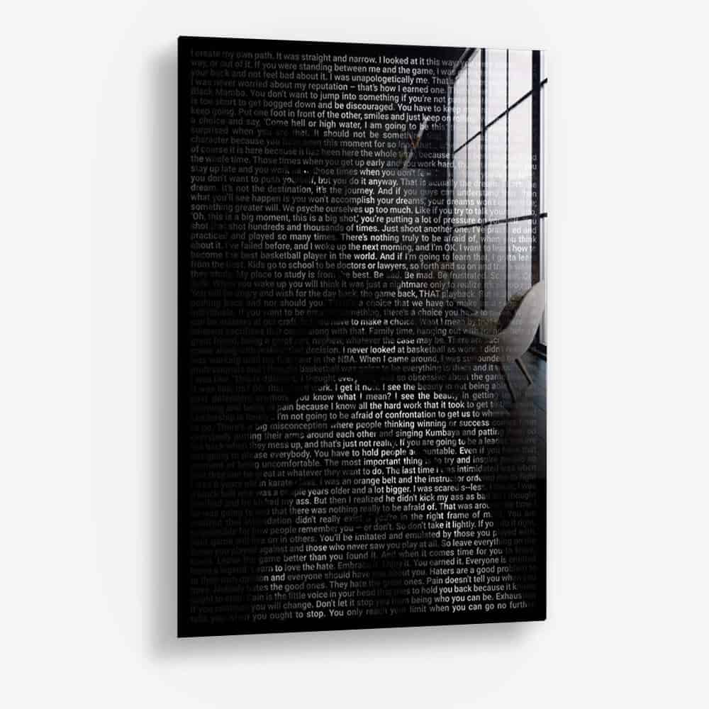 I Create my own Path - Glas