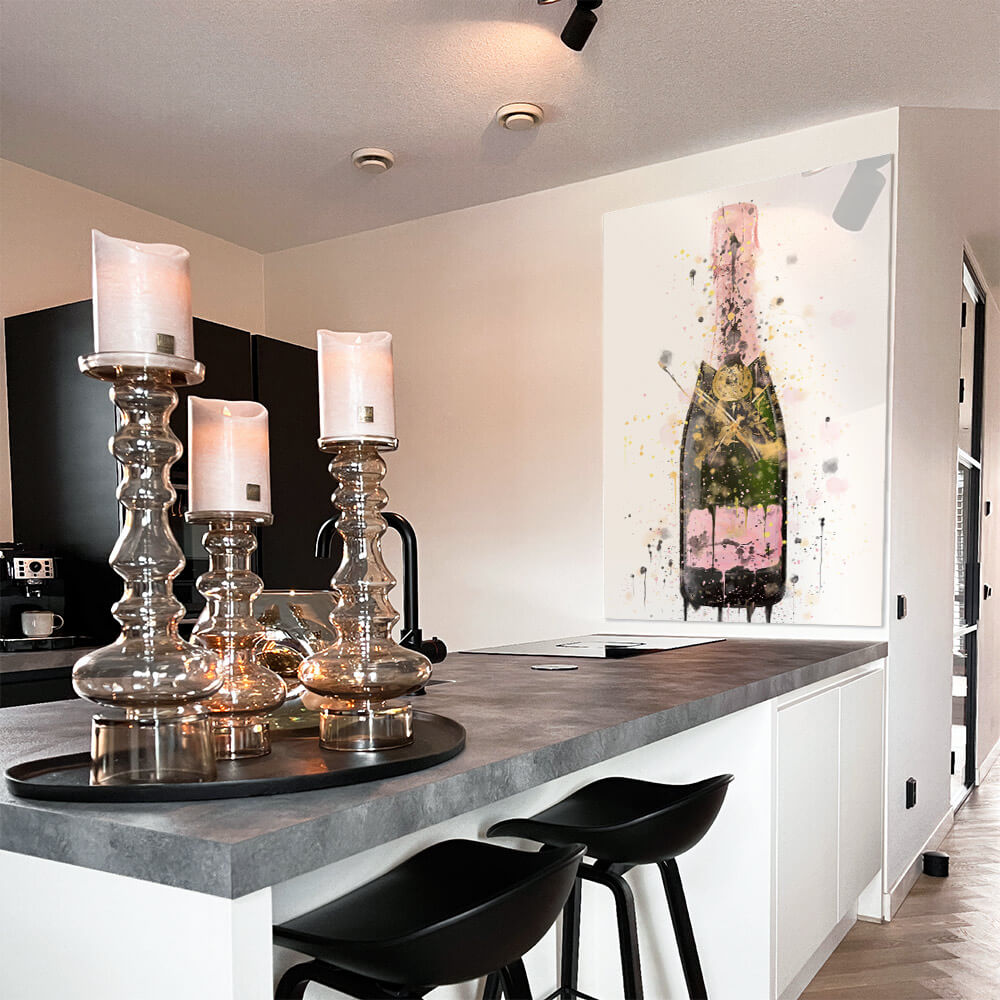 Pink Champagne - Glas