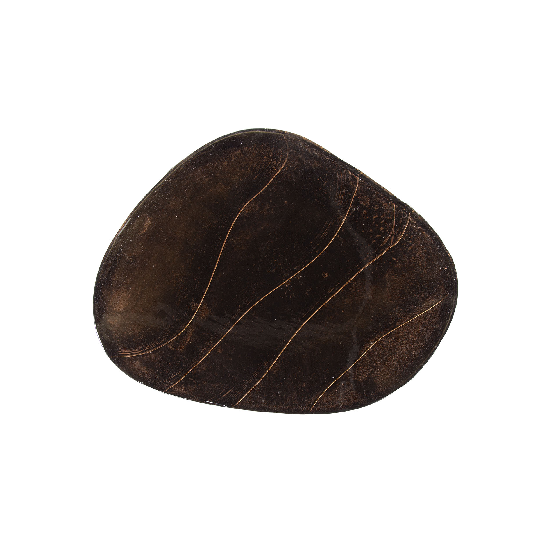 Sidobord Eclipse medium - Antik koppar